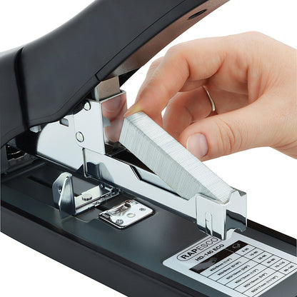 Rapesco ECO HD-140 Full Strip Stapler, Capacity 140 Sheets, Black