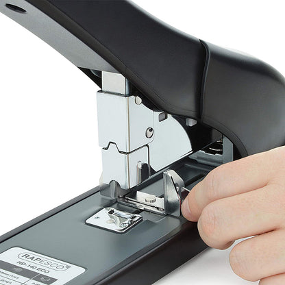 Rapesco ECO HD-140 Full Strip Stapler, Capacity 140 Sheets, Black