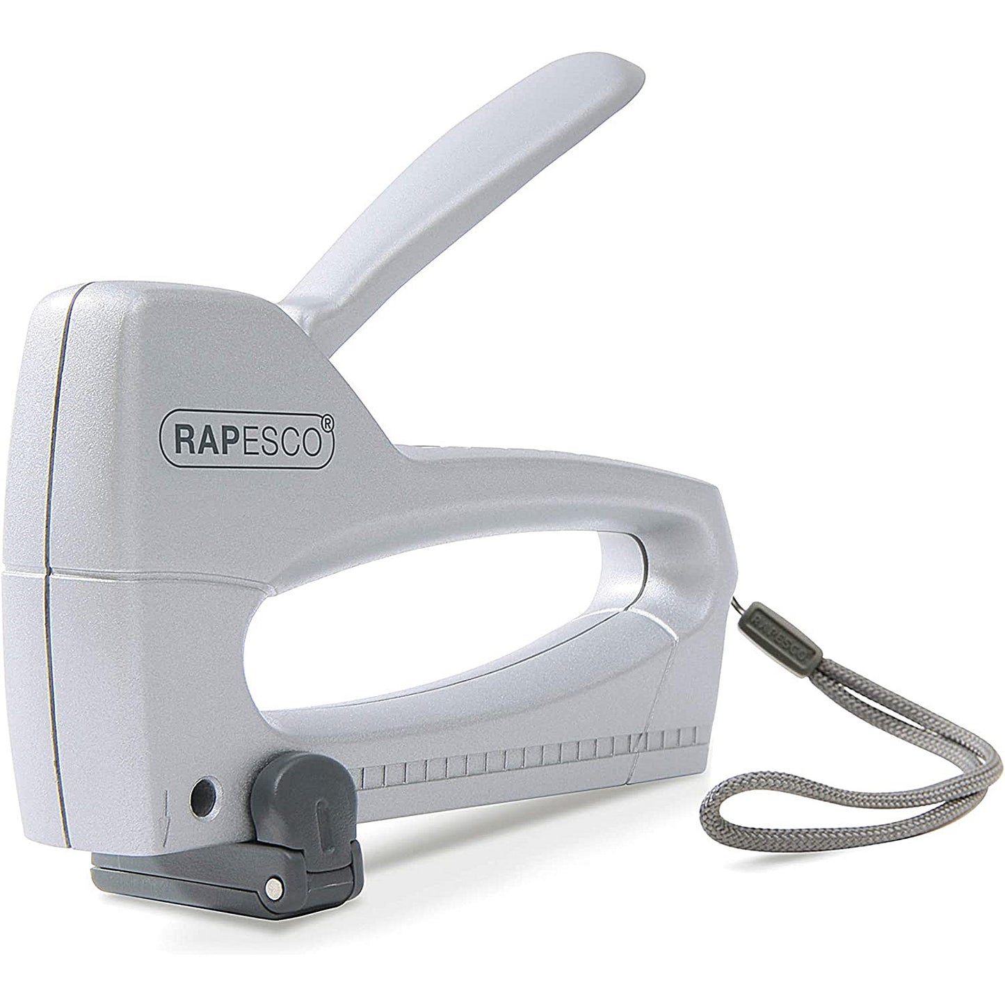 Rapesco T8-Alu Heavy Duty Tacker, With Staple Starter Pack, Silver