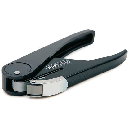 Rapesco Sole Single Hole Punch, Capacity 23 Sheets, Black