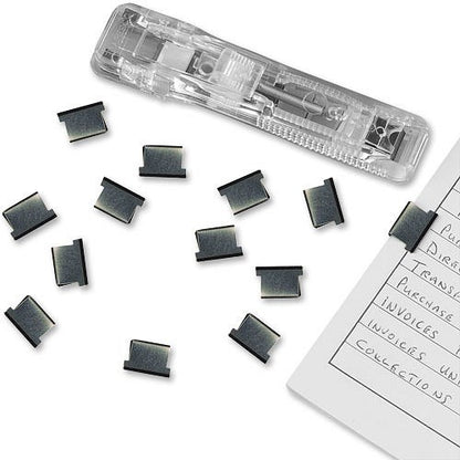 Rapesco Supaclip 40 Dispenser with 25 Clips - Stainless Steel