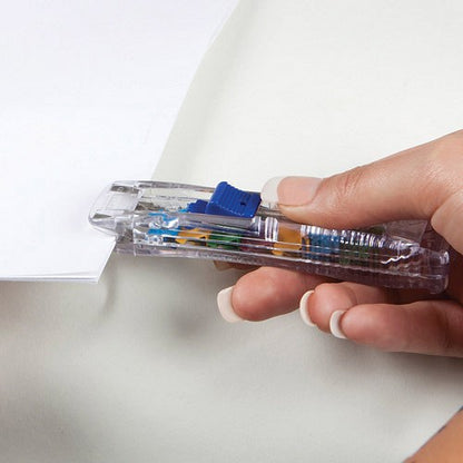 Rapesco Supaclip 40 Dispenser with 25 Clips - Stainless Steel