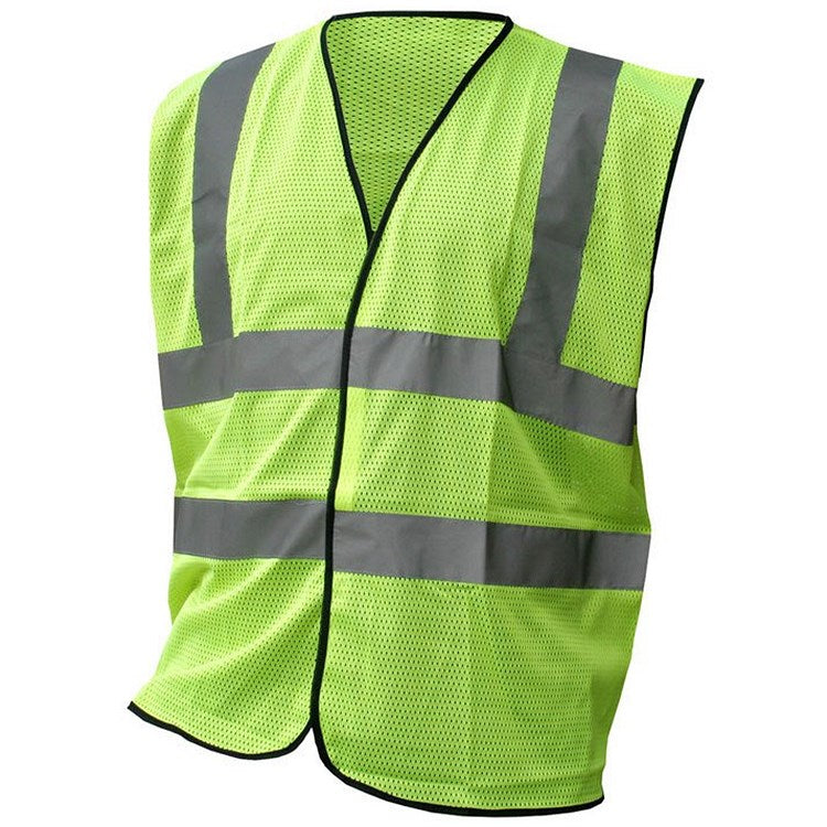 Beeswift High Visibility Mesh Vest, Saturn Yellow, 5XL Easy2Order : HVMWSY5XL