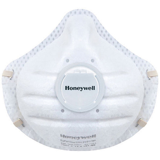 Honeywell Superone FFP2 Valved Mask, White, Pack of 20 Easy2Order : HW1013206