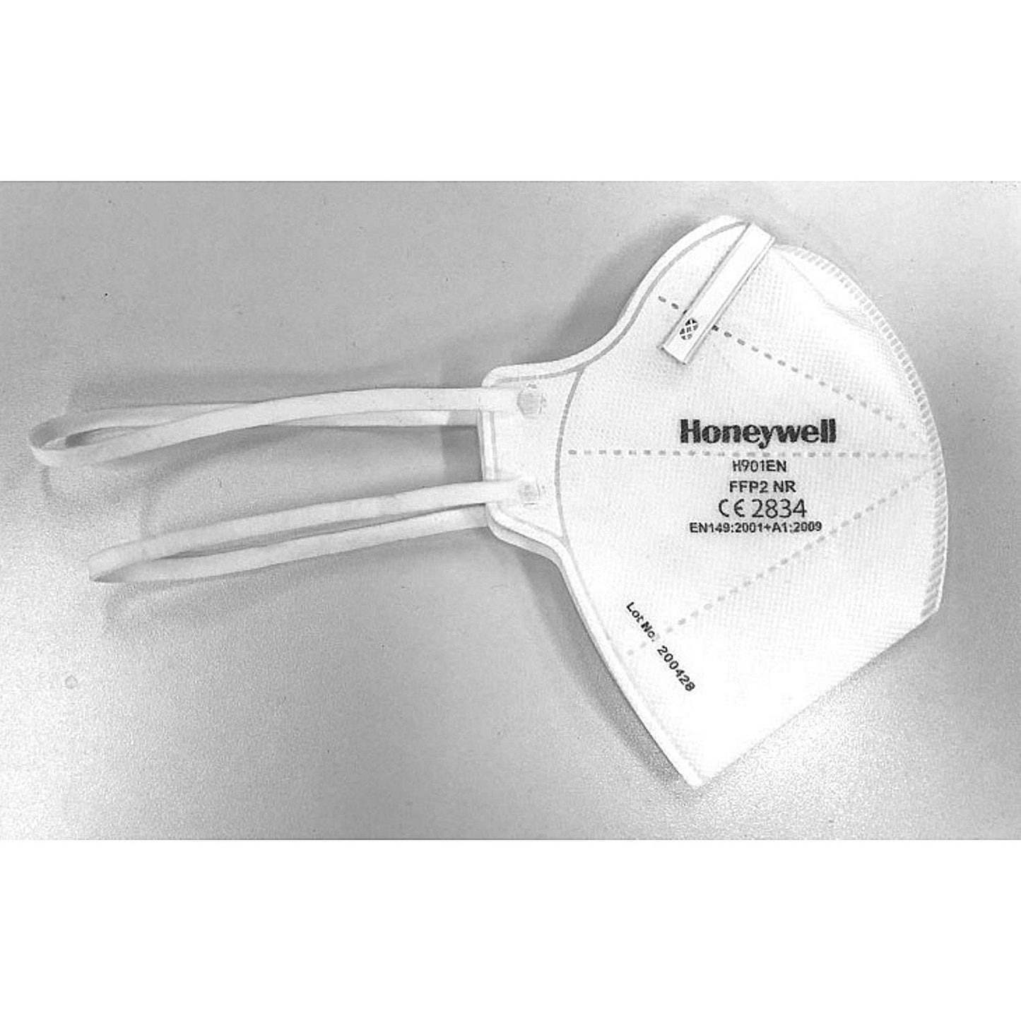 Honeywell H901En FFP2 Nr Fold-Flat Particulate Respirator, White, Pack of 50 Easy2Order : HWDF100H901FFP2
