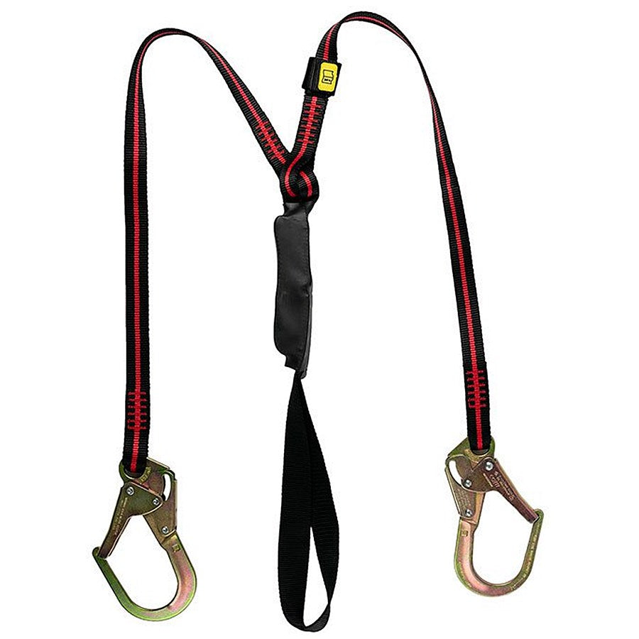 Honeywell Arc Flash Twin Rebar Hook Lanyard, Black and Red, 1.8m Easy2Order : HWFPLARCMTEU