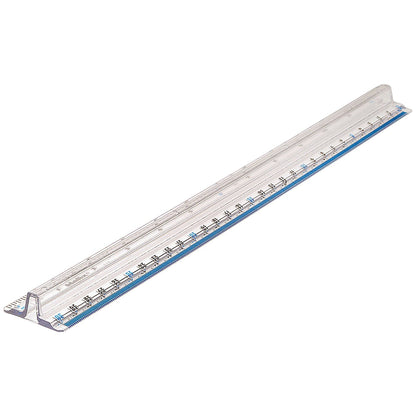 Helix Shatter Resistant Fingergrip Ruler 30cm (Pack of 10)