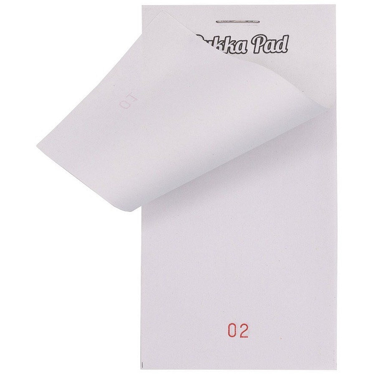 Single-Part Service Pad, Numbered 1-100, 127x64mm, Pack of 50