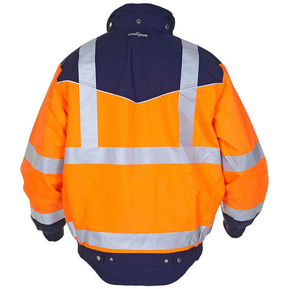 Hydrowear Furth High Visibility Simply No Sweat Pilot Two Tone Jacket, Orange & Navy Blue, Small Easy2Order : HYD02159ORNS