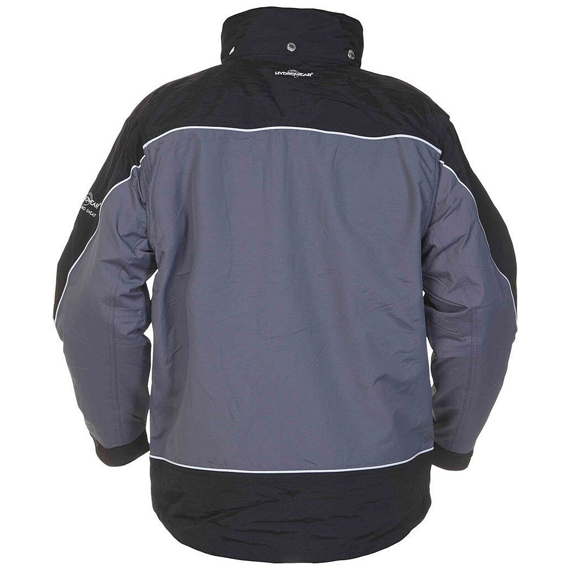 Hydrowear Rimini Simply No Sweat Waterproof Fixed Lining Pilot Jacket, Black & Grey, Medium Easy2Order : HYD04250GYBLM