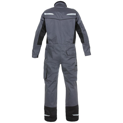 Hydrowear Mayen Multi Venture Flame Retardant Anti-Static Coverall, Grey & Black, 36 Inch Chest Easy2Order : HYD043484GYBL36