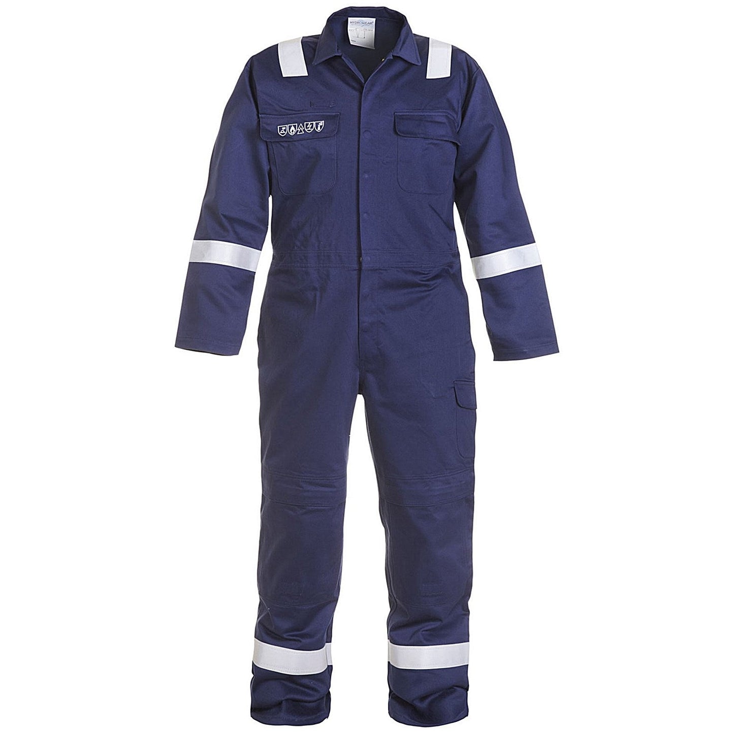 Hydrowear Mierlo Multi Cvc Flame Retardant Anti-Static Coverall, Navy Blue, 48 Inch Chest