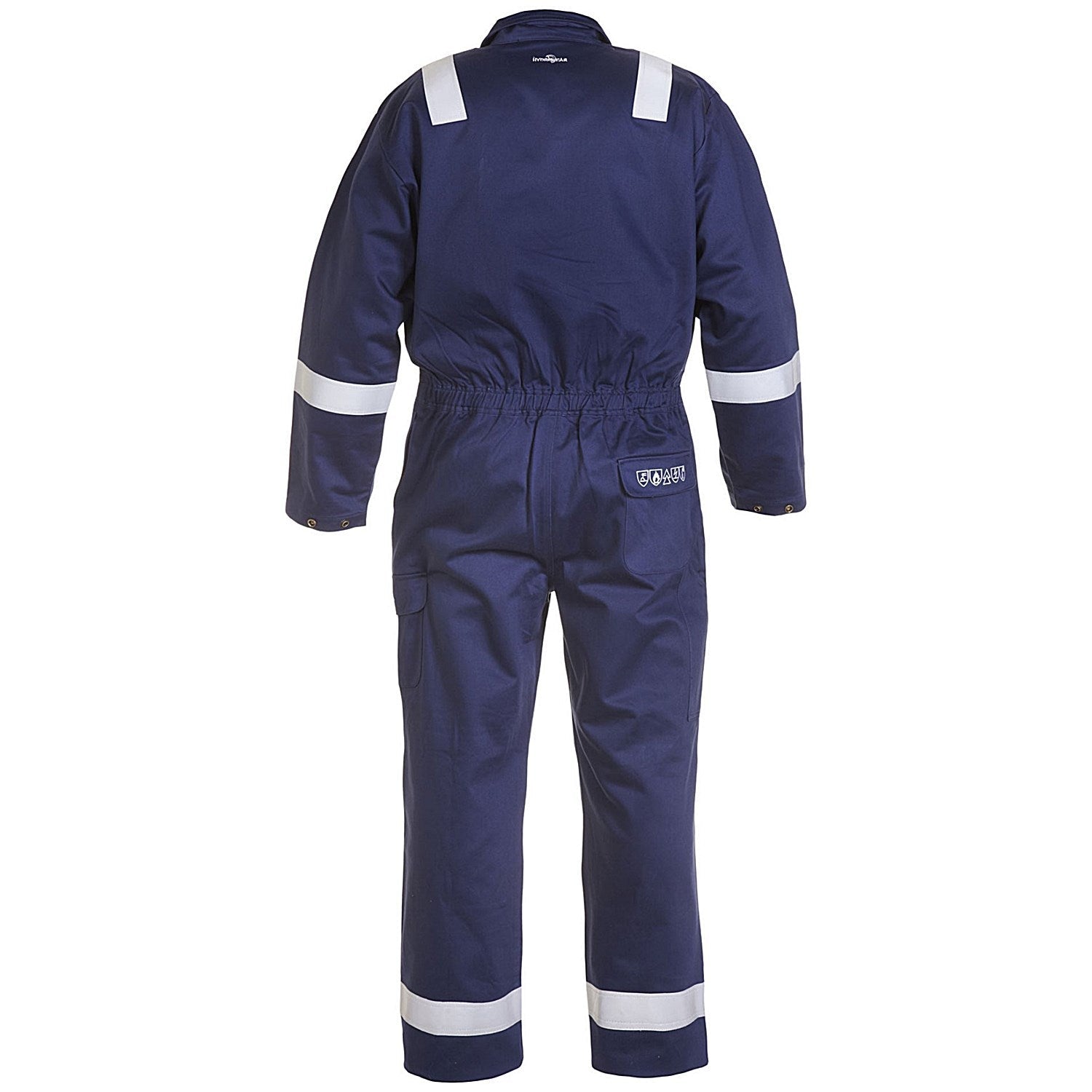 Hydrowear Mierlo Multi Cvc Flame Retardant Anti-Static Coverall, Navy Blue, 48 Inch Chest Easy2Order : HYD043500N48