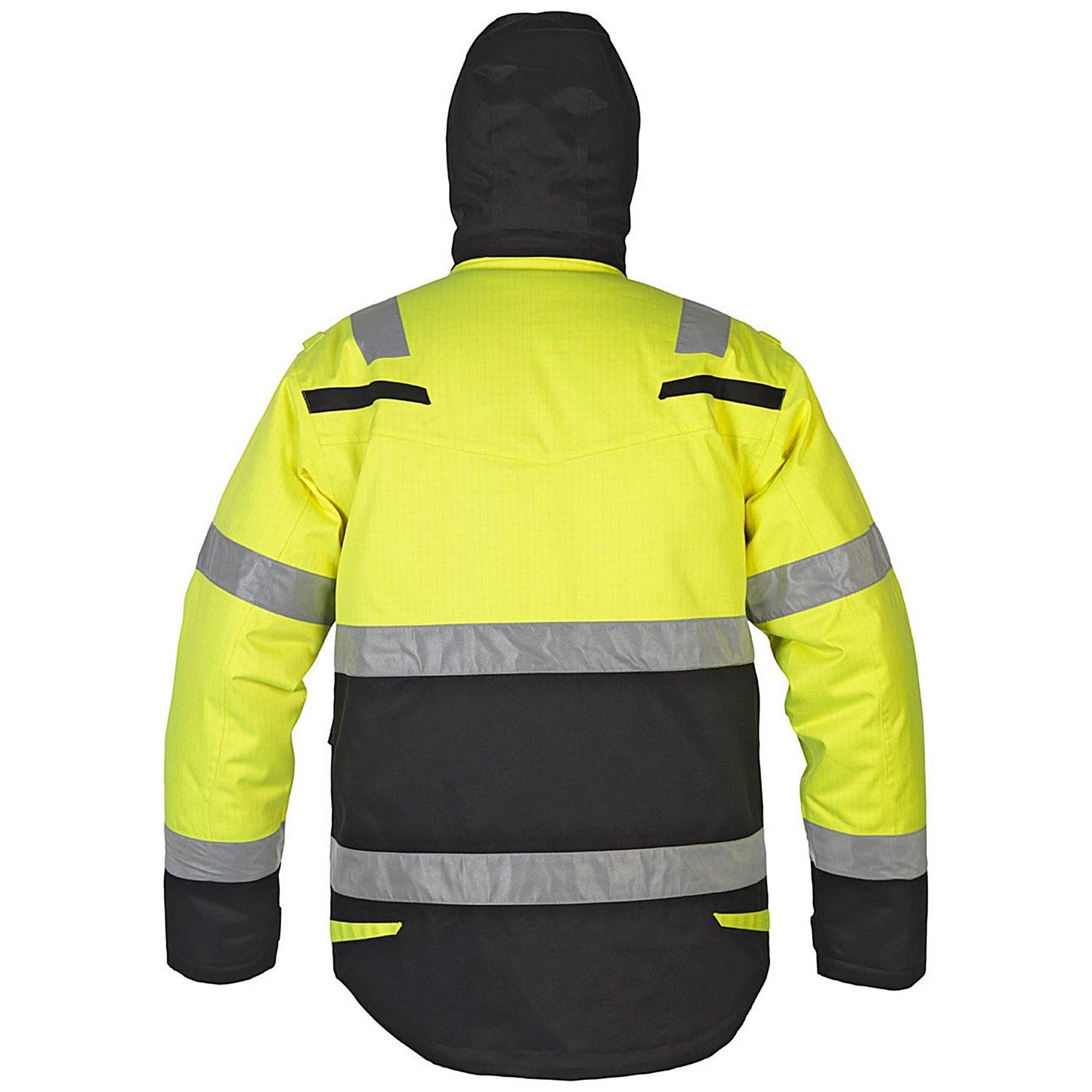 Hydrowear Matre Multi Cvc Waterproof Arc Parka, Saturn Yellow & Black, Large Easy2Order : HYD043700SYBLL