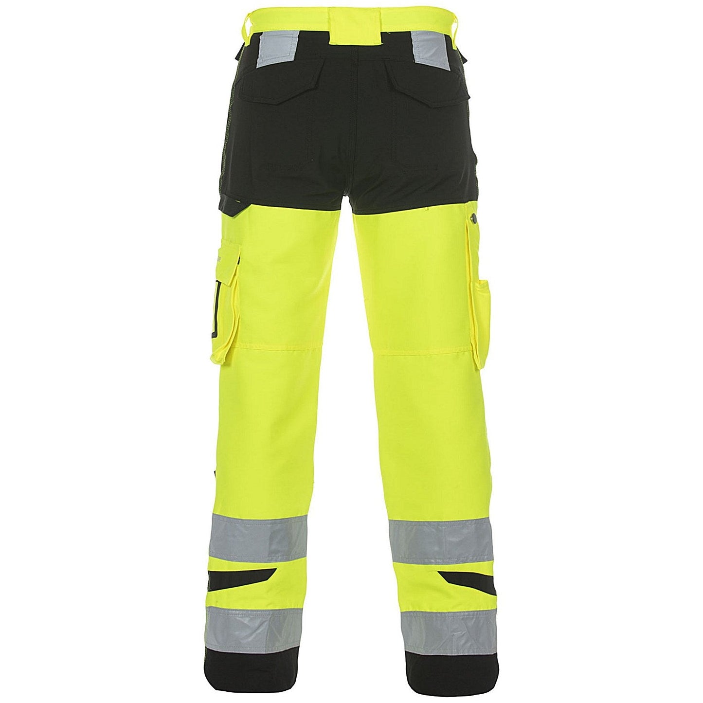 Hydrowear Hertford High Visibility Two Tone Trousers, Saturn Yellow & Black, 48 Easy2Order : HYD044474SYBL48