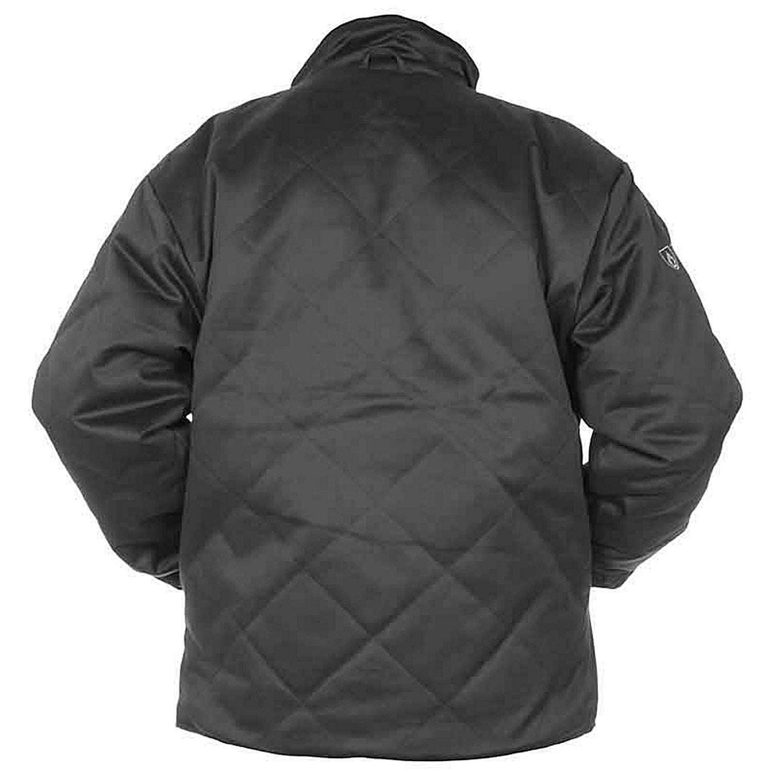 Hydrowear Weesp Fire Retardent Anti-Static Quilted Jacket, Black, 2XL Easy2Order : HYD060350XXL