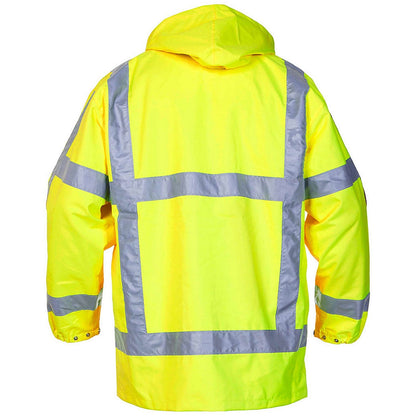 Hydrowear Uitdam Simply No Sweat High Visibility Waterproof Jacket, Saturn Yellow, Small Easy2Order : HYD072370SYS