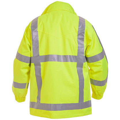 Hydrowear Markelo Flame Retardant Anti-Static Waterproof Parka, Saturn Yellow, Large Easy2Order : HYD073000SYL