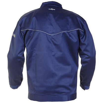 Hydrowear Muiden Multi Cotton Flame Retardant Jacket, Navy Blue, 38 Easy2Order : HYD3461N38