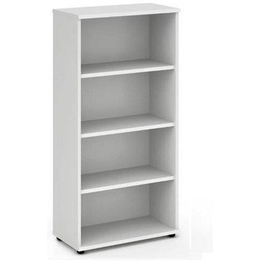 Impulse Tall Bookcase, 3 Shelves, 1600mm High, White Easy2Order : I000171