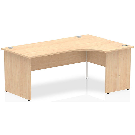 Impulse 1800mm Corner Desk, Right Hand, Panel End Leg, Maple