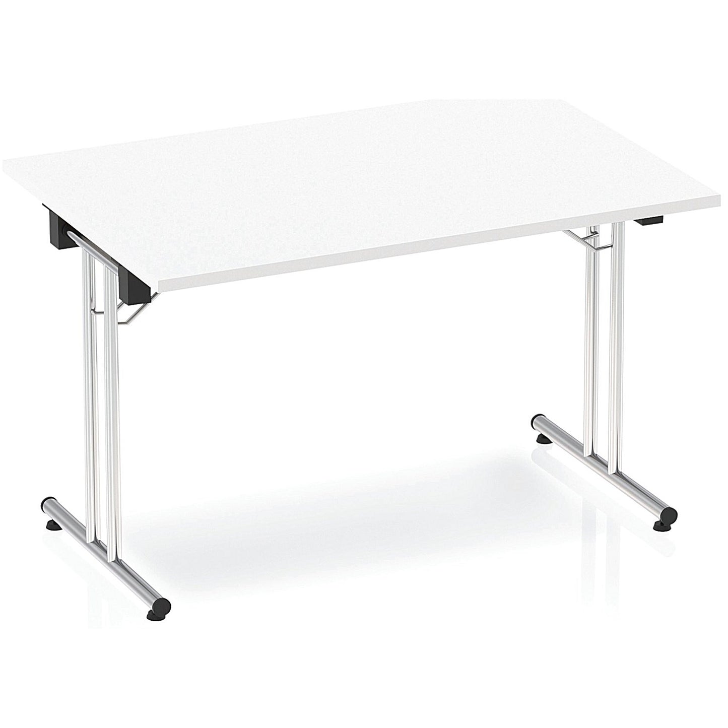Impulse Rectangular Folding Table, 1200mm, White