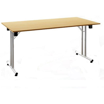 Impulse Rectangular Folding Table, 1200mm, Maple