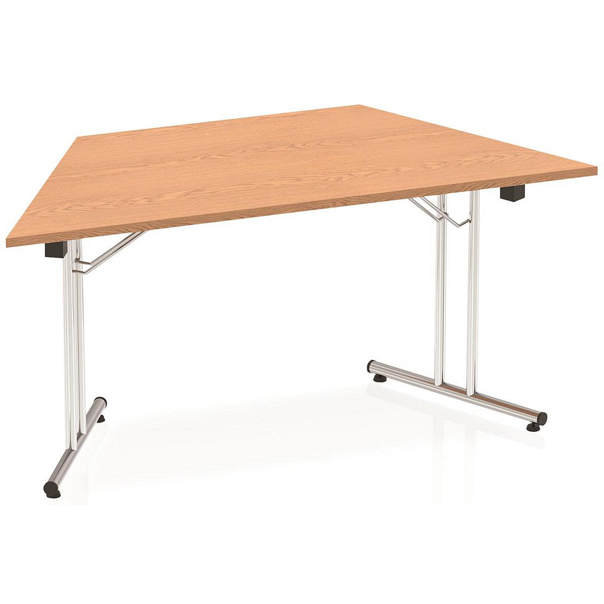 Impulse Trapezoidal Folding Table, 1600mm, Oak