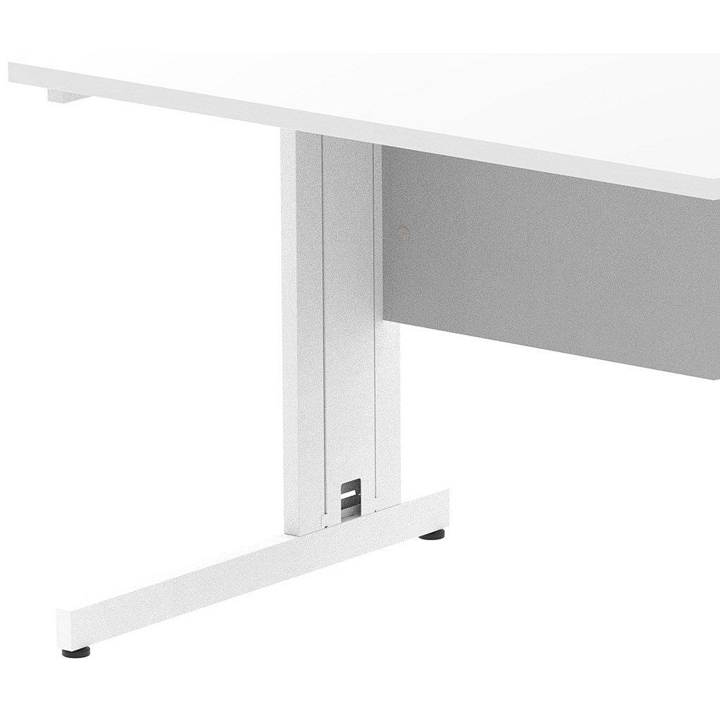 Impulse Cable Management Cartridge for Cantilever Leg, White Easy2Order : I001312