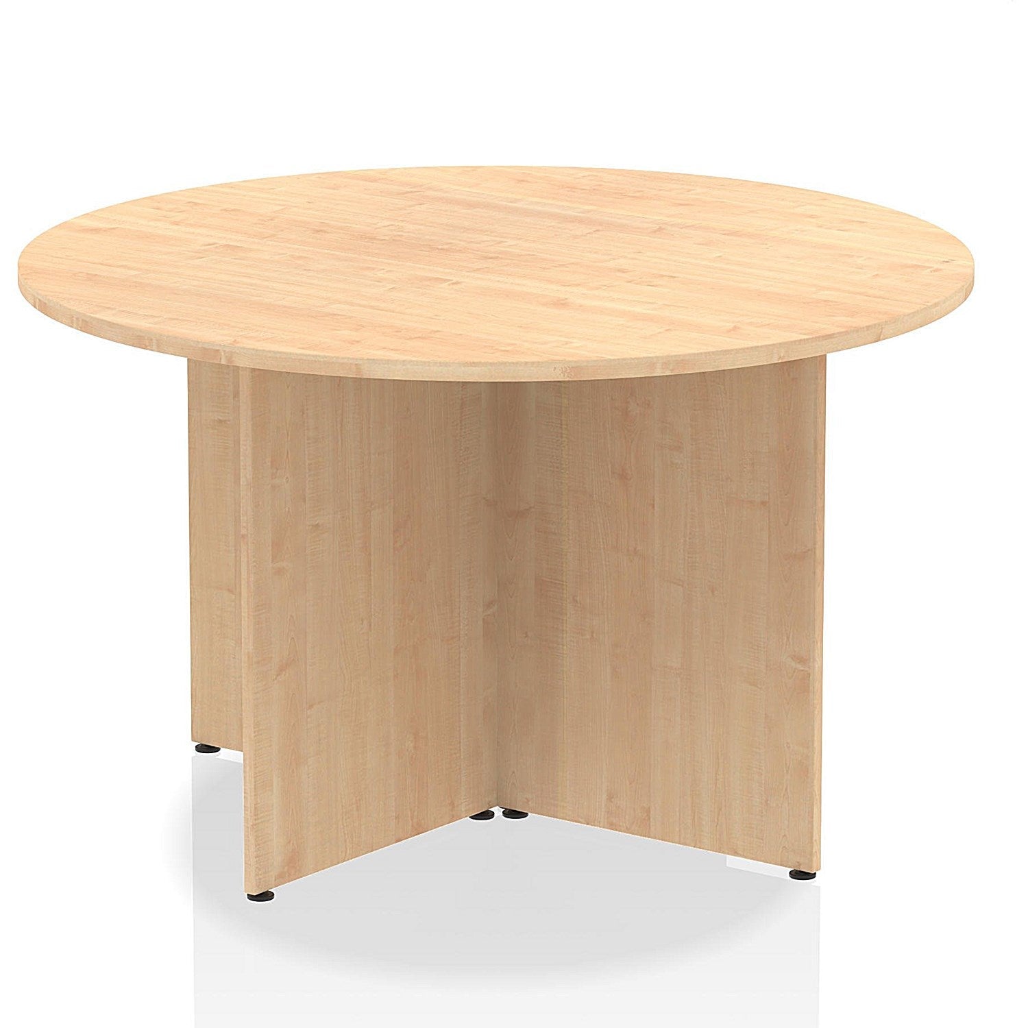 Impulse Circular Table, 1200mm, Maple, Arrowhead Leg Easy2Order : I003401
