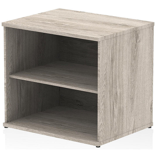 Impulse Desk High Bookcase, 1 Shelf, Grey Oak Easy2Order : I005796