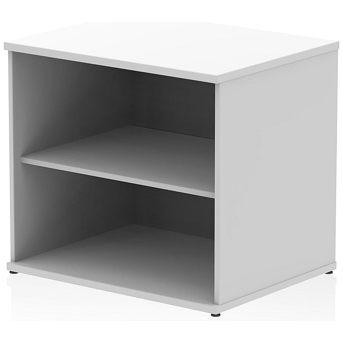 Impulse Desk High Bookcase, 1 Shelf, White Easy2Order : I005800