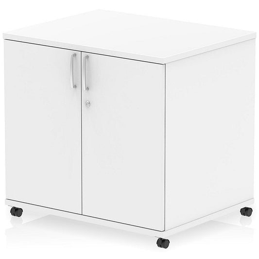 Impulse 600mm Deep Desk High Mobile Cupboard, White Easy2Order : I006534