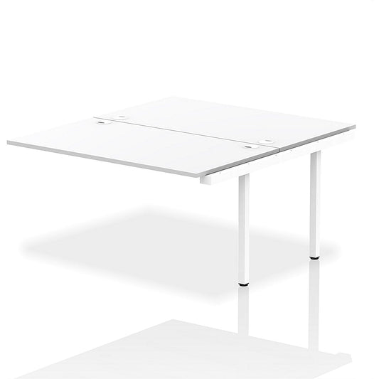 Impulse Bench B2B Ext Kit 1400 White Frame Office Bench Desk White Easy2Order : IB00231