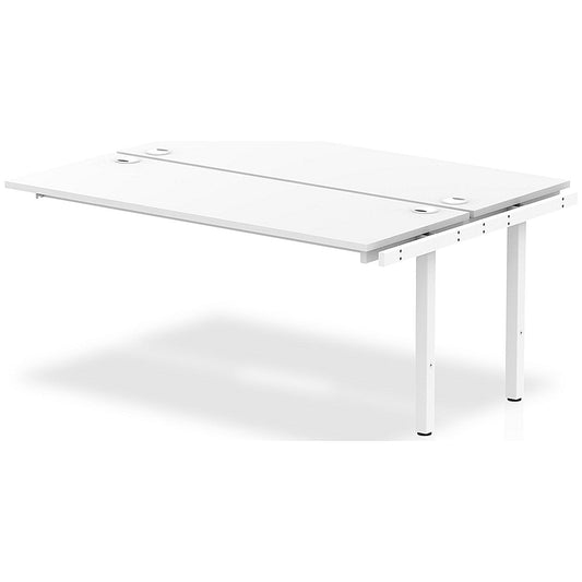 Impulse Bench B2B Ext Kit 1600 White Frame Office Bench Desk White Easy2Order : IB00243