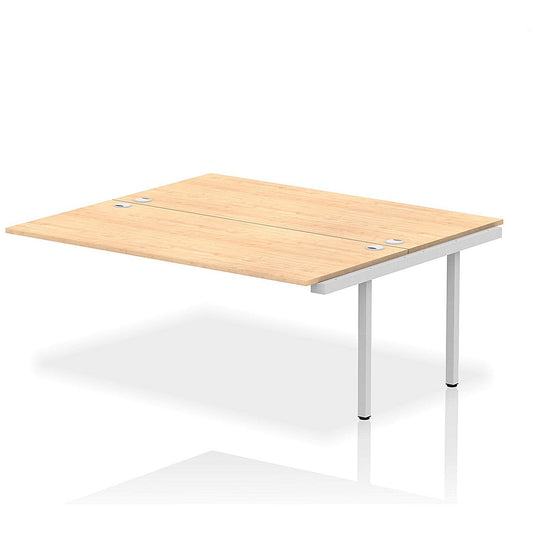 Impulse Bench B2B Ext Kit 1800 Silver Frame Office Bench Desk Maple Easy2Order : IB00426