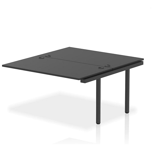 Impulse Bench B2B Ext Kit 1400 Black Frame Office Bench Desk Black Easy2Order : IB00746