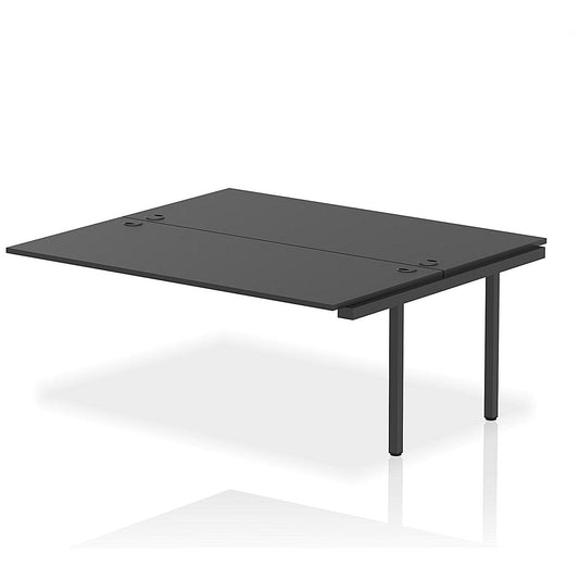 Impulse Bench B2B Ext Kit 1800 Black Frame Office Bench Desk Black Easy2Order : IB00764