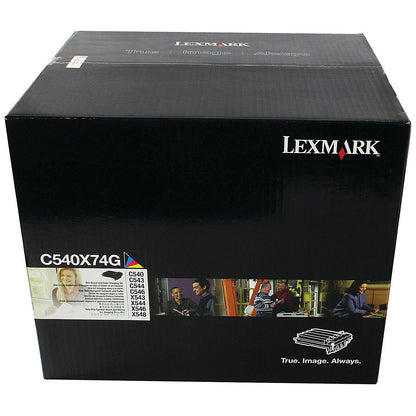 Lexmark C/X54x 30K Imaging Unit CMYK C540X74G Easy2Order : IB09716