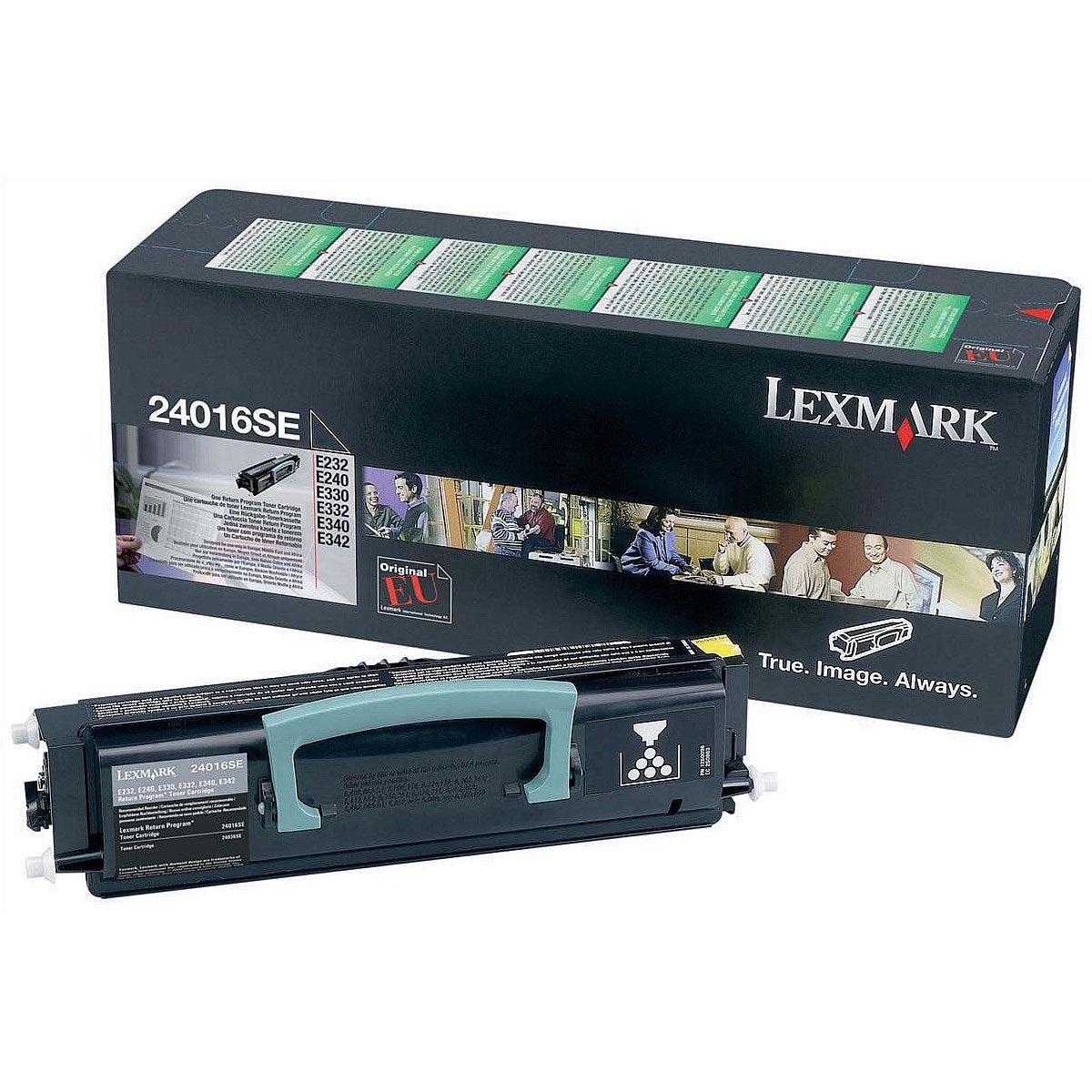 Lexmark Black Return Program Laser Toner Cartridge 0024016SE