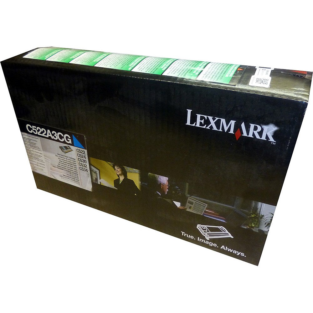 Lexmark CX522 3K Toner Cartridge Cyan C522A3CG