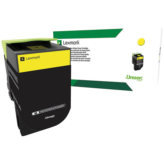 Lexmark CS/CX510 Return Programme 4K Toner Cartridge Extra High Yield Yellow 70C2XY0