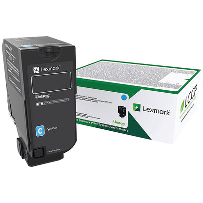 Lexmark CS/CX72xx Return Programme 3K Toner Cartridge Cyan 74C20C0