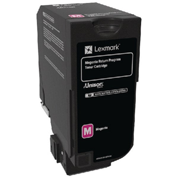 Lexmark CS/CX72xx Return Programme 3K Toner Cartridge Magenta 74C20M0