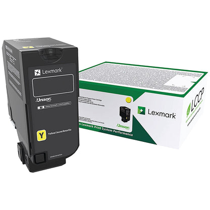 Lexmark CS/CX72xx Return Programme 3K Toner Cartridge Yellow 74C20Y0