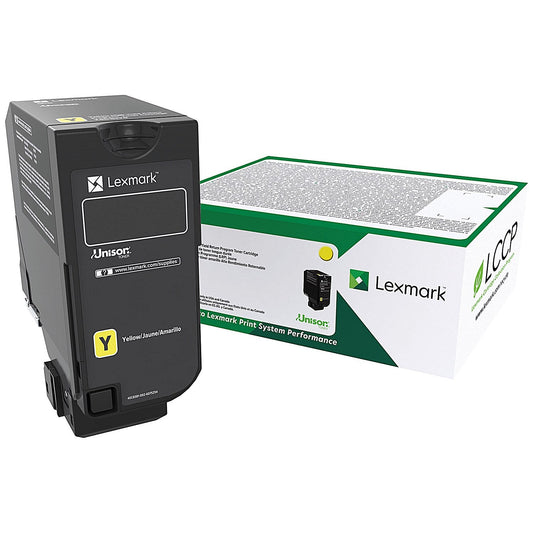 Lexmark CS/CX727 Return Programme 10K Toner Cartridge Yellow 75B20Y0 Easy2Order : IB64567