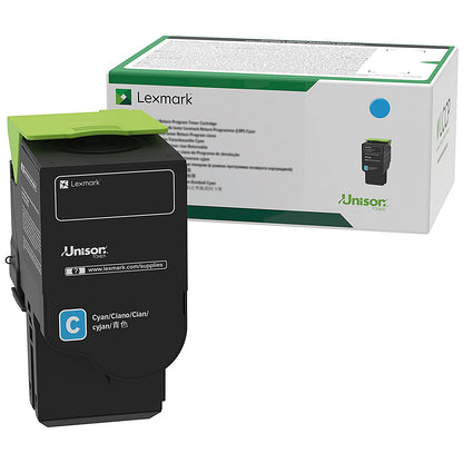 Lexmark CS/CX42x Return Programme 1.4K Toner Cartridge Cyan 78C20C0