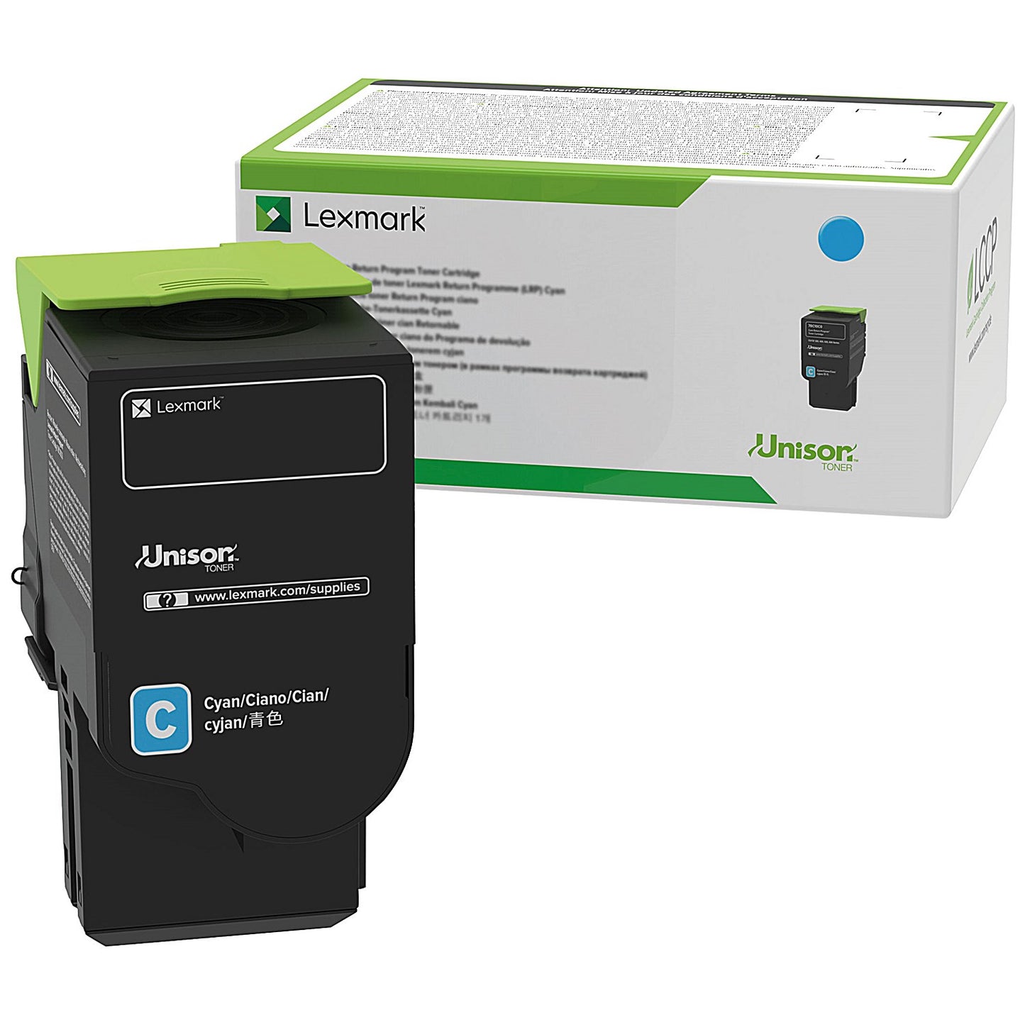 Lexmark CS/CX42x Corporate 5K Toner Cartridge Extra High Yield Cyan 78C2XCE