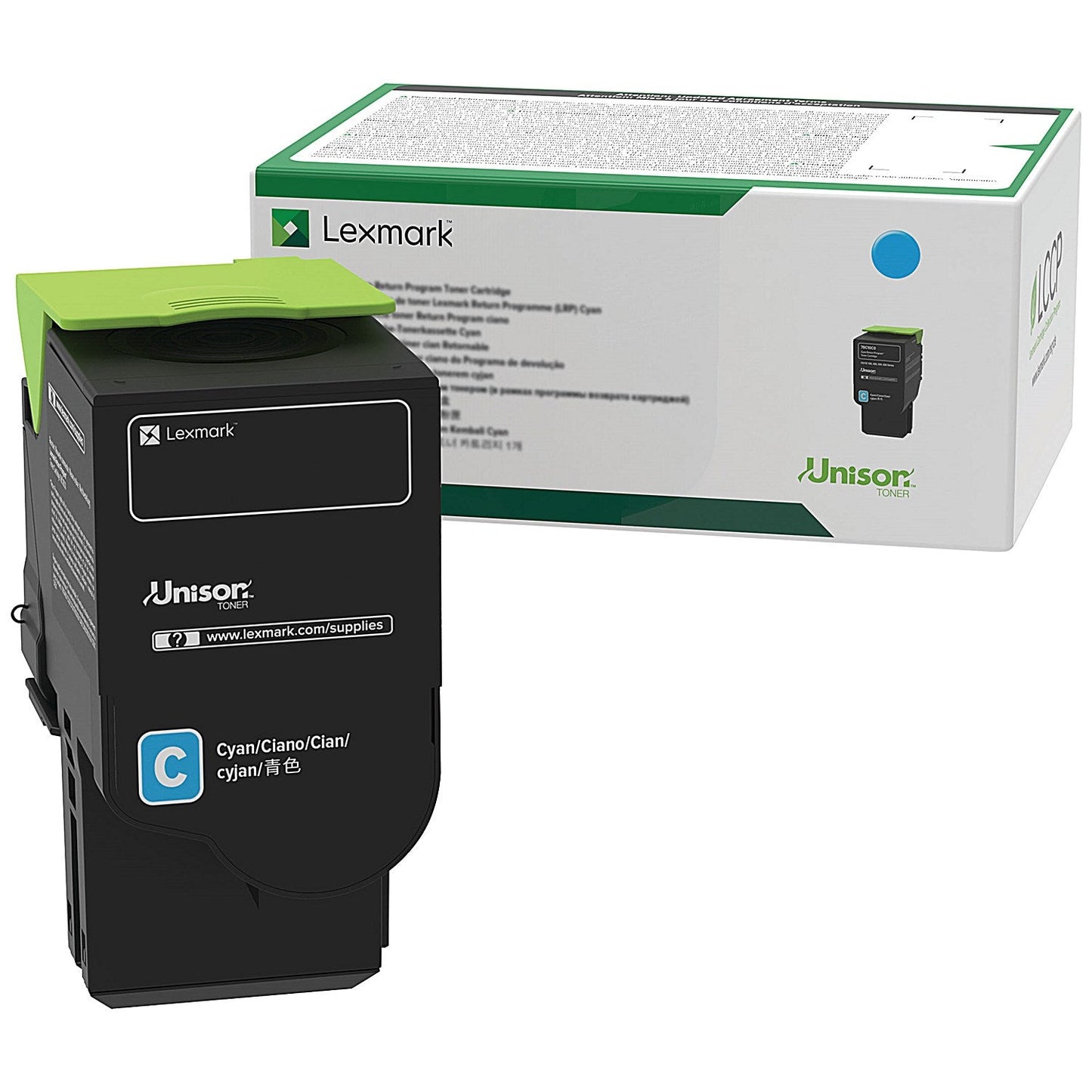 Lexmark C/CM2325 Return Programme 2.3K Toner Cartridge High Yield Cyan C232HC0