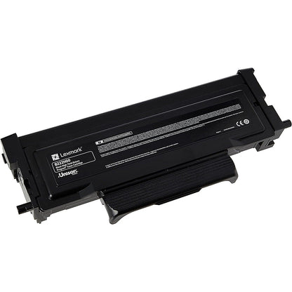 Lexmark B/MB2236 Return Programme 3K Toner Cartridge High Yield Black B222H00 Easy2Order : IB69038